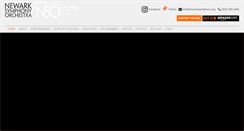 Desktop Screenshot of newarksymphony.org